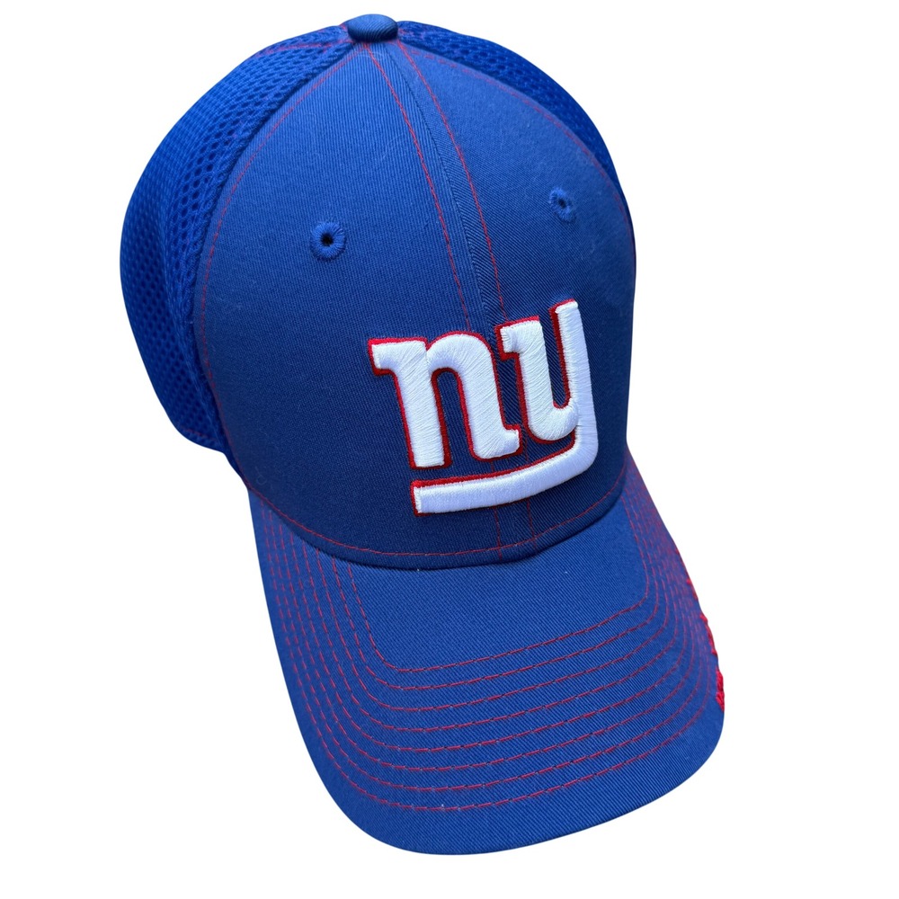 New Era 39THIRTY New York Giants‎ NFL Stretch Fit Hat Blue Mesh S/M Cap